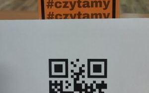 Kod QR z ukrytym bajkowym bohaterem "Ł"