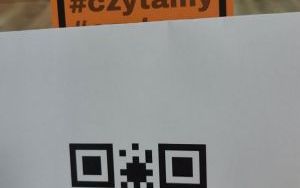 Kod QR z ukrytym bajkowym bohaterem "Ś"