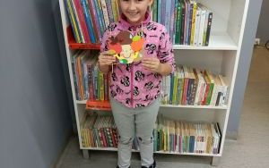 Uczestnicy zajęć w ramach Klubu Książkowych Jeżyków