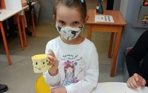 Uczestnicy zajęć w ramach Klubu Książkowych Jeżyków