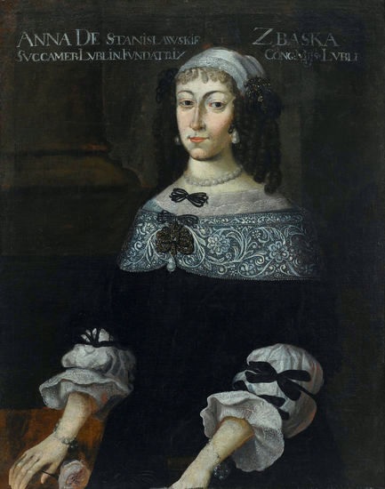 Anna Stanisławska, obraz z XVII w. Źródło: pl.wikipedia.org