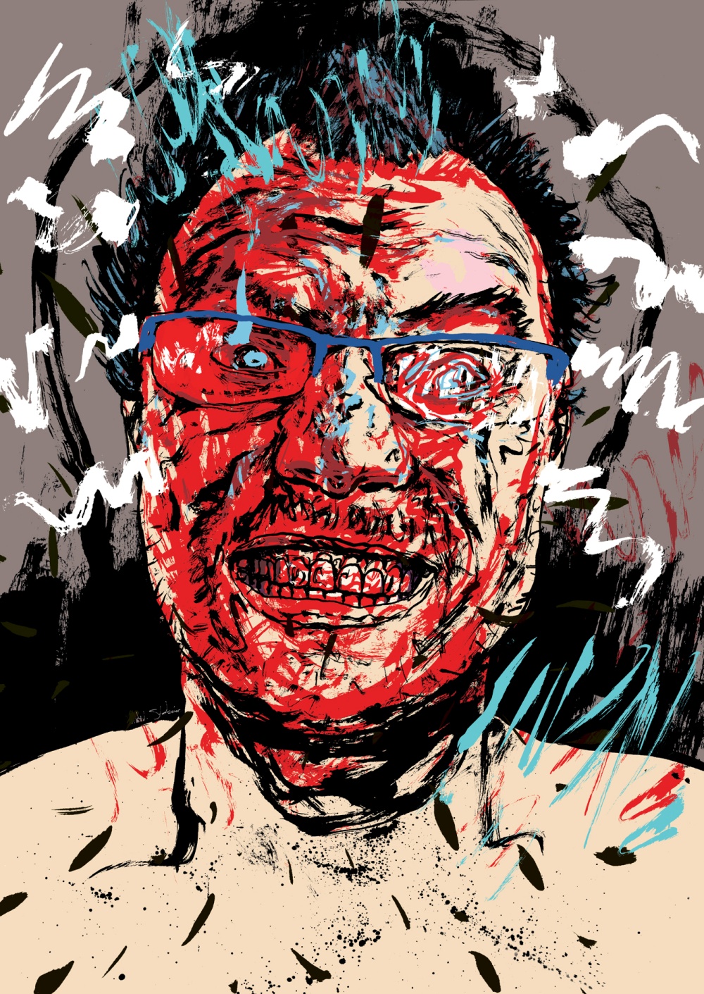 Daniel Odija, ilustracja autorstwa Wojciecha Stefańca Daniel Odija, ilustracja autorstwa Wojciecha Stefańca