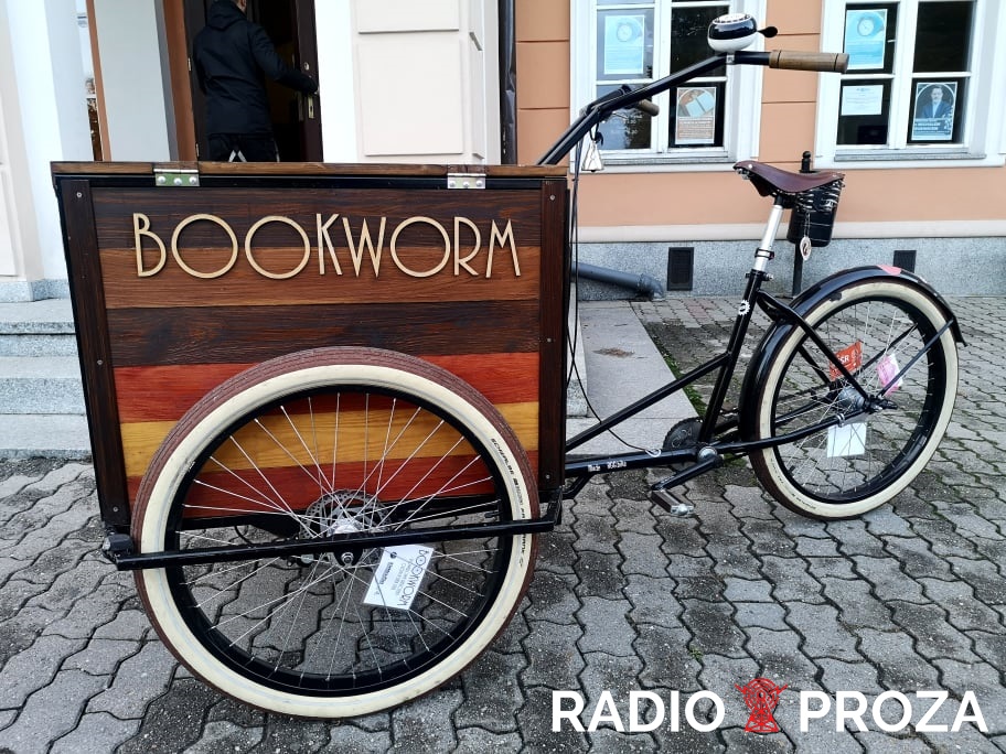 Fotorelacja z nagrywania podcastu dla Radio Proza Wrocławskiego Domu Literatury