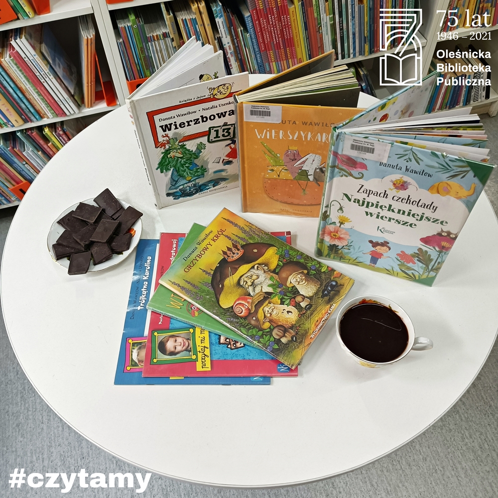 Okładki książek Danuty Wawiłod dostępne w Bibliotece dla Dzieci i Młodzieży Okładki książek Danuty Wawiłod dostępne w Bibliotece dla Dzieci i Młodzieży