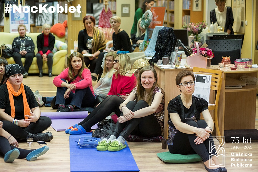 Archiwalne zdjęcie z Nocy Kobiet w Bibliotece 