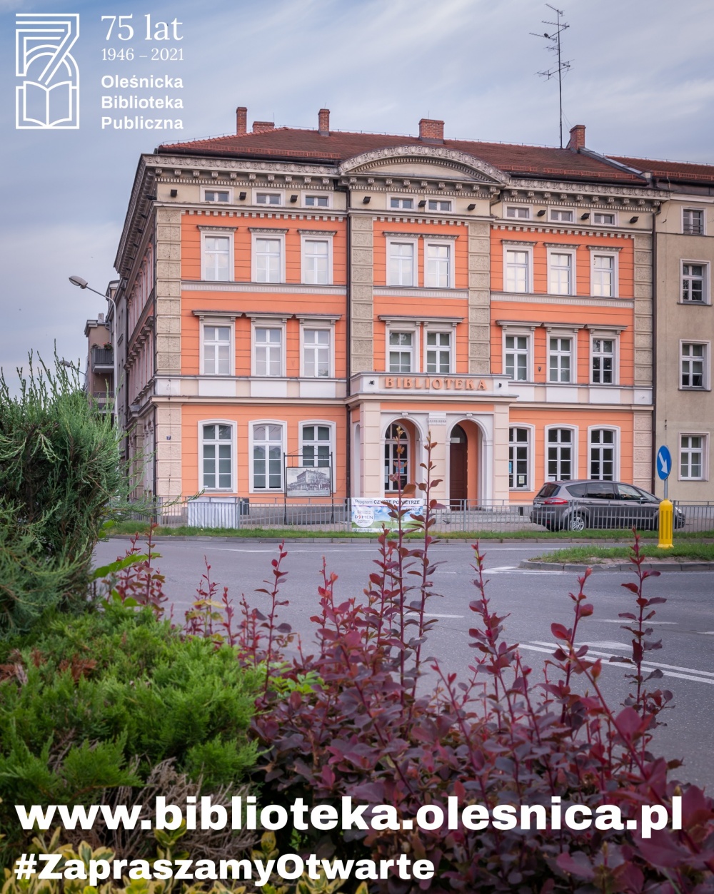 Budynek Biblioteki przy ul. Mikołaja Reja 10